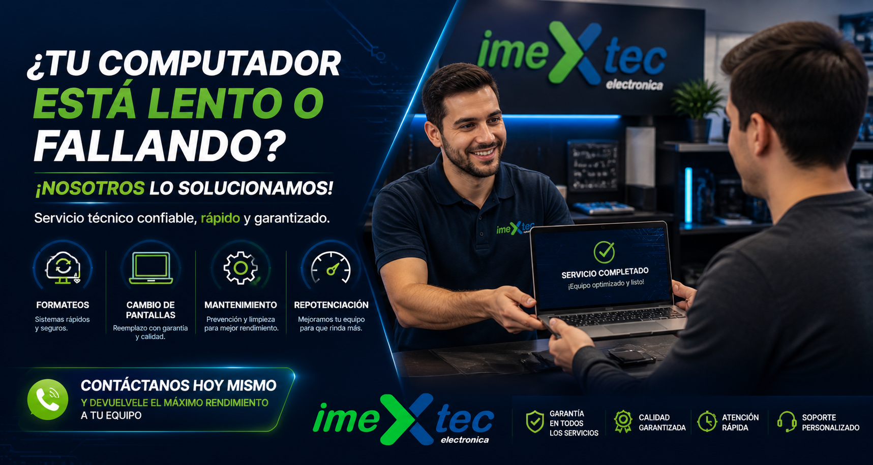 Servicio técnico - ¿Tu computador está lento?